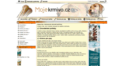 Desktop Screenshot of mojekrmivo.cz